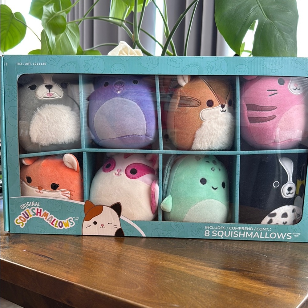 Squishmallows Small Pet Plush Set - Multicolor